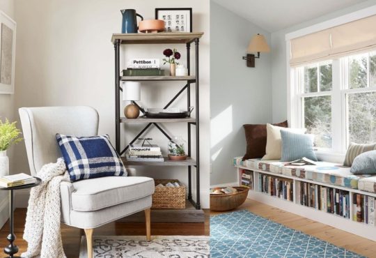 create a cozy reading nook